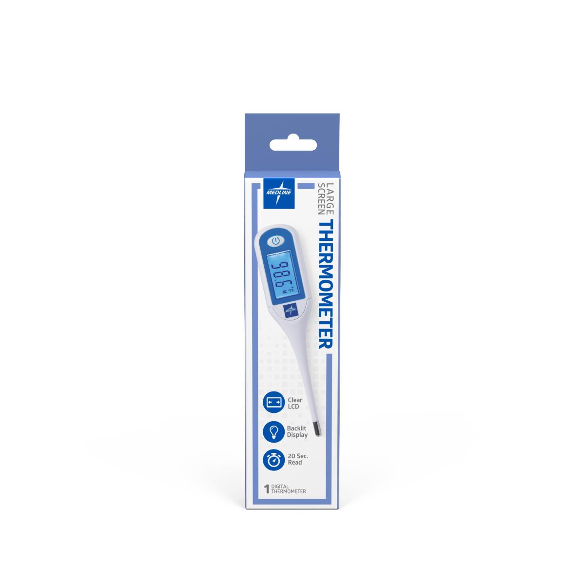Medline Large Display Digital Thermometers