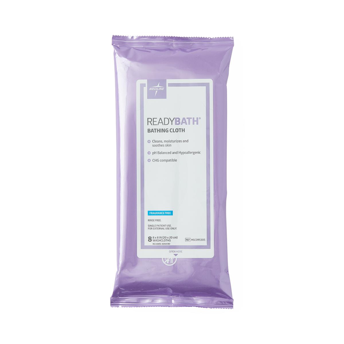 ReadyBath Total Body Cleansing Standard Weight Washcloths