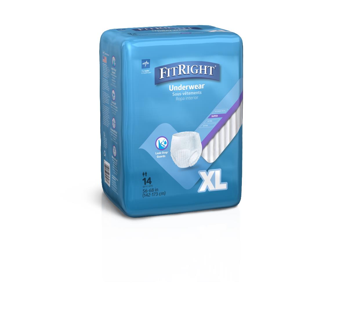 FitRight Super Adult Incontinence Underwear