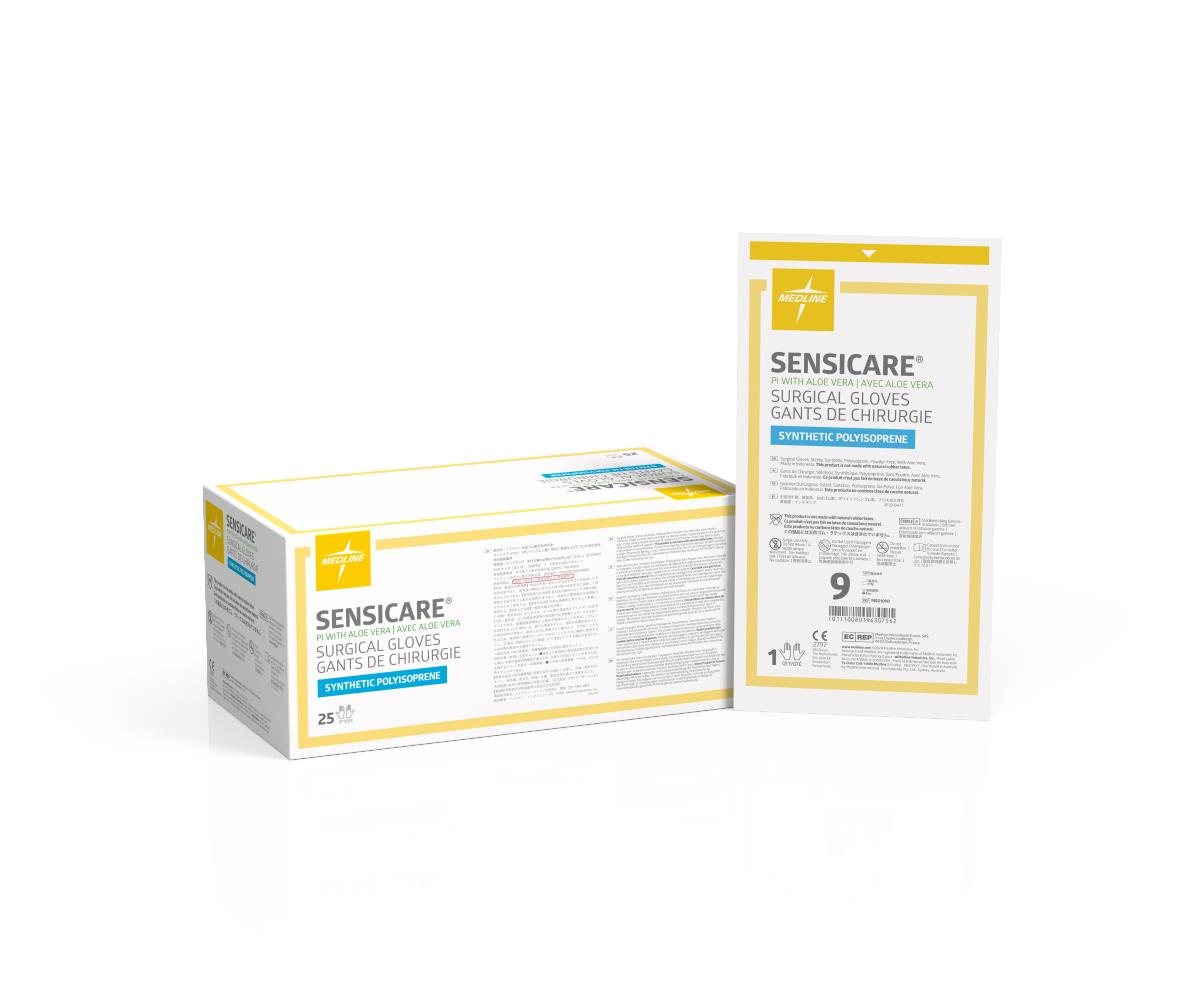 SensiCare PI with Aloe Surgical Gloves