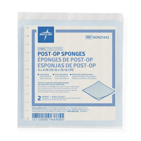 Medline Post-Op Sterile Gauze Sponges
