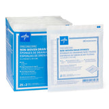 Medline Sterile Nonwoven Drain Sponge