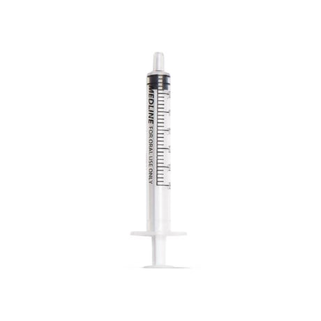 Medline Clear Oral Syringes