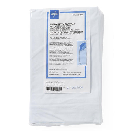 Medline Adult Body Bags with ID Toe Tags