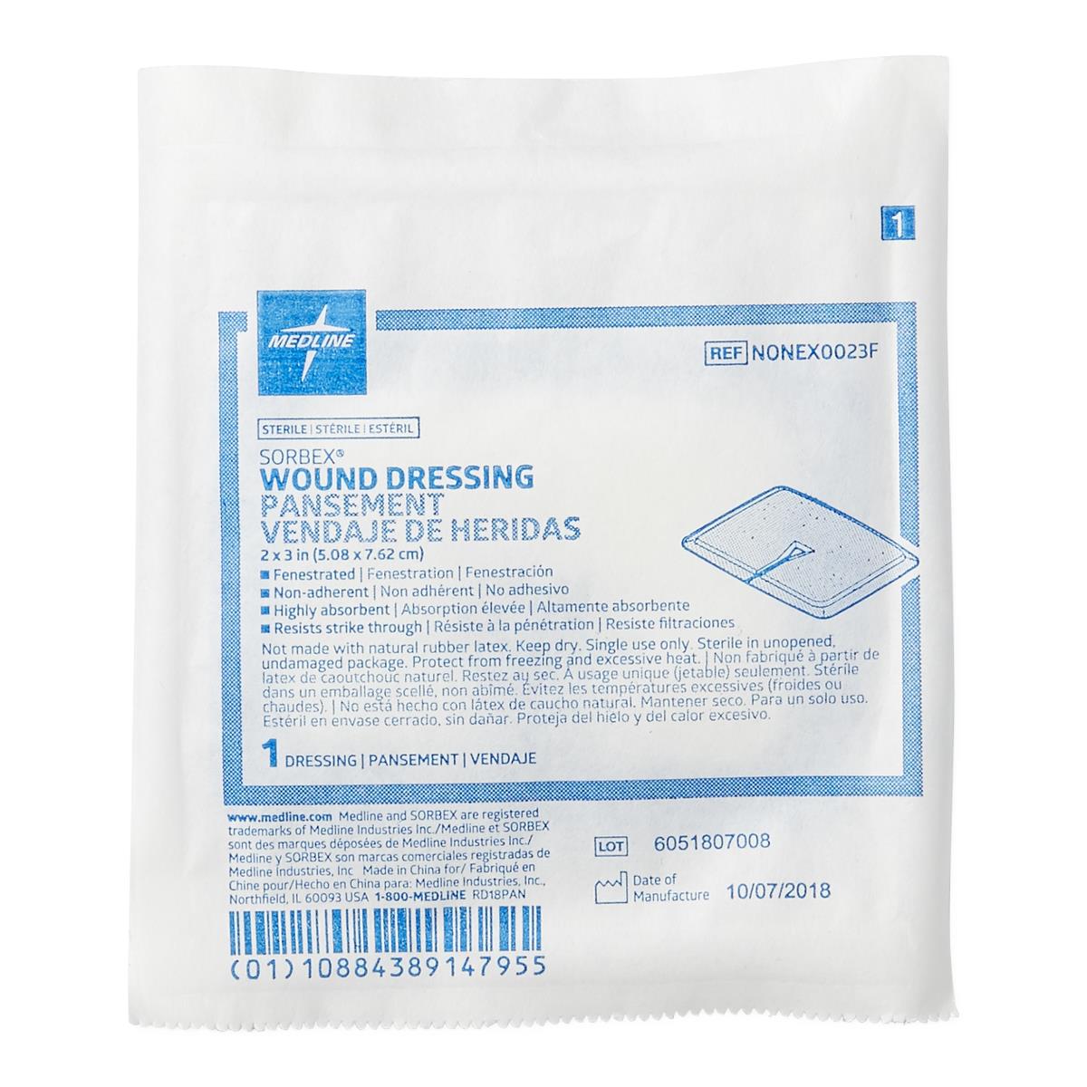 Sorbex Sterile Absorbent Dressings
