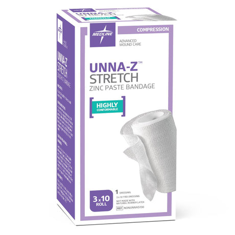 Unna-Z Stretch Zinc Oxide Compression Bandages