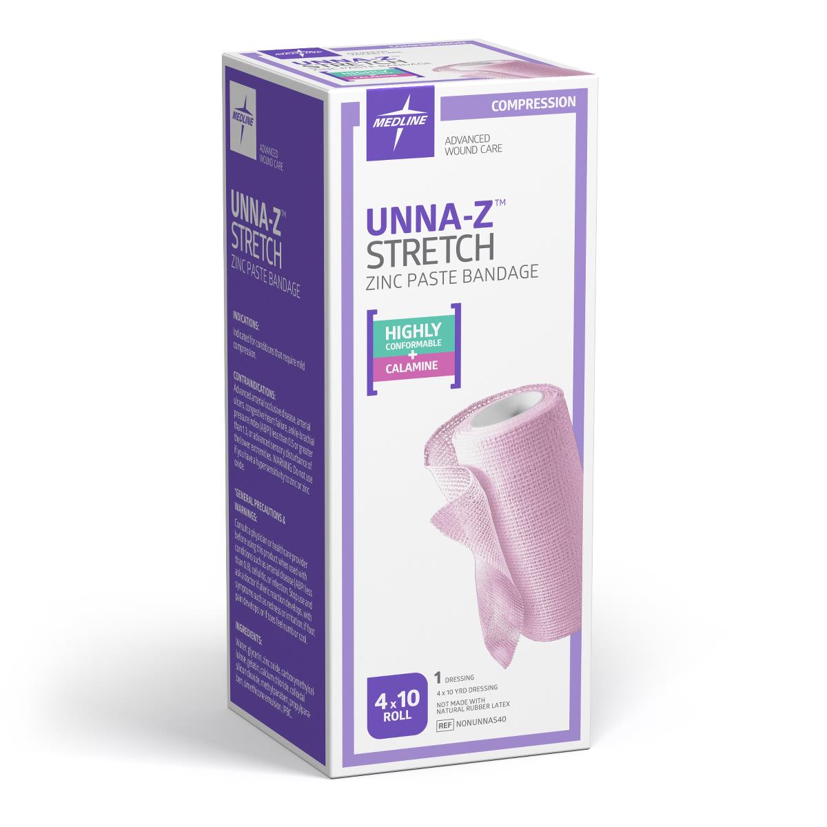 Unna-Z Stretch Zinc Oxide Compression Bandages