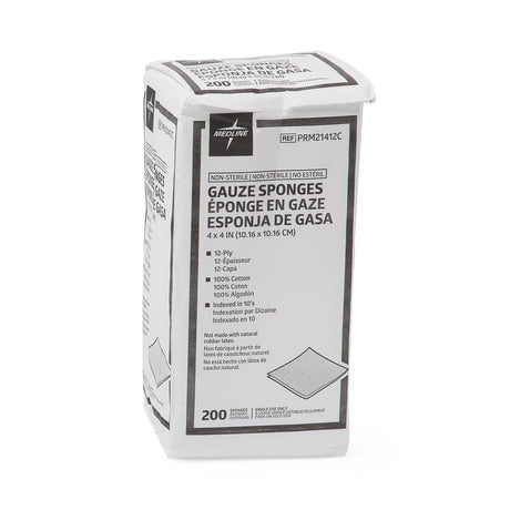 Medline Cotton Woven Gauze Sponges