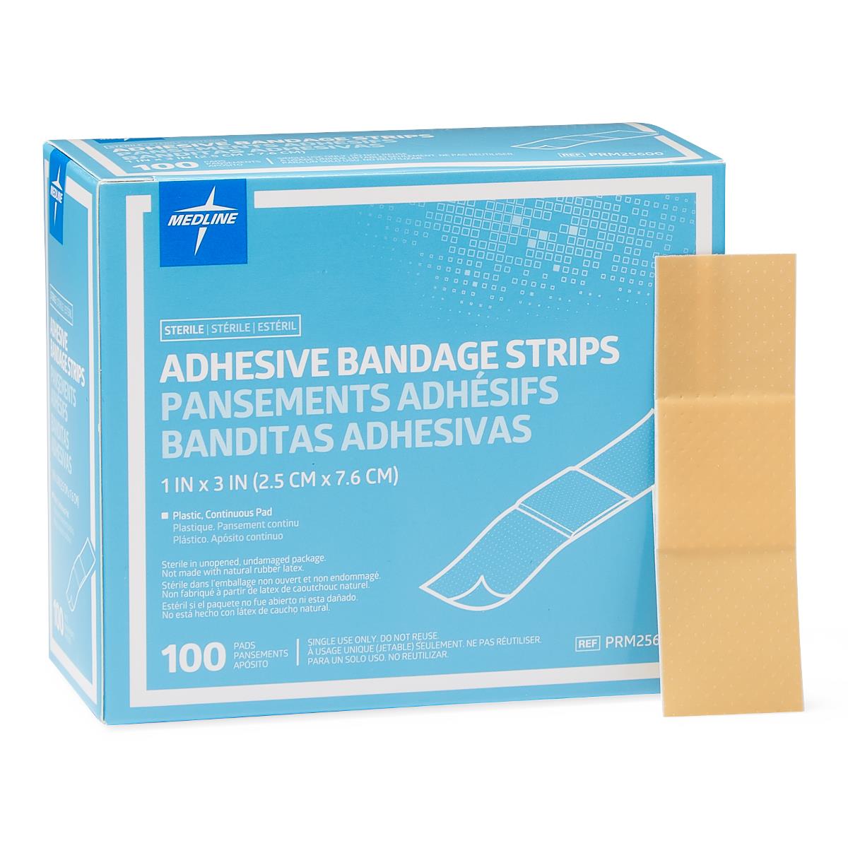 Medline Plastic Adhesive Bandages