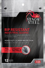 Venom Steel Disposable Two-Layer Nitrile Gloves