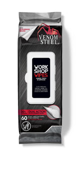 Venom Steel Workshop Wipes with Scrubbing Beads