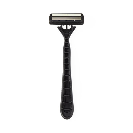 Medline Triple-Blade Facial Razors with Lubrication Strip