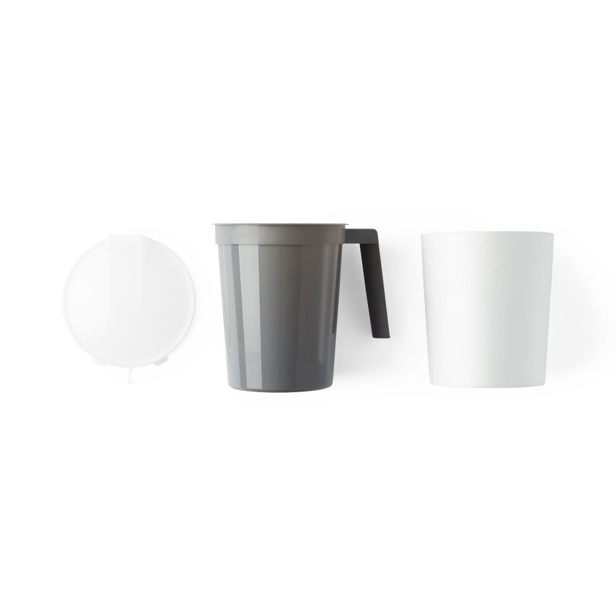 Medline Water Pitcher Set with Foam Outer Jacket