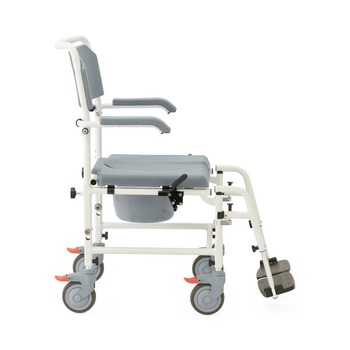 Aluminum Commodes with Wheels