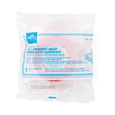 Medline Nonsterile Self-Adherent Wrap Color Packs