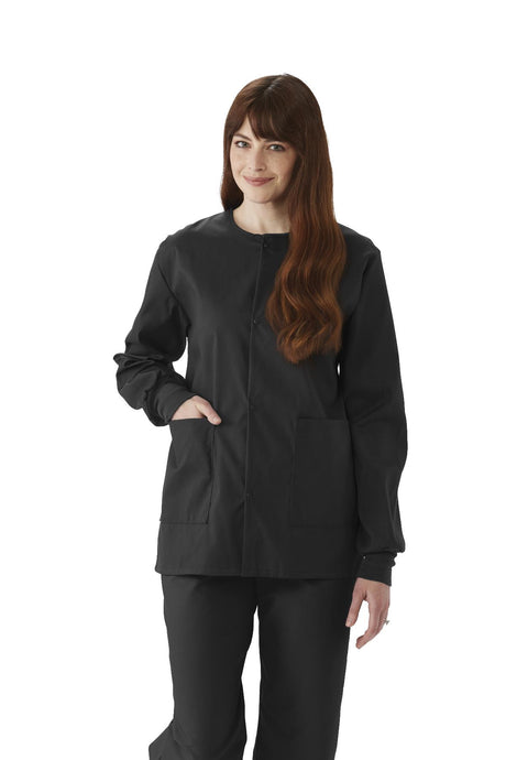 ComfortEase Unisex Crew-Neck Warm-Up Jackets