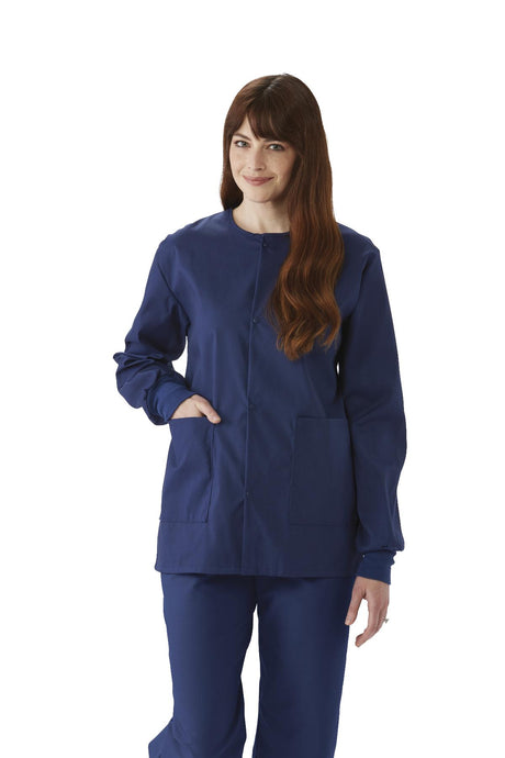 ComfortEase Unisex Crew-Neck Warm-Up Jackets