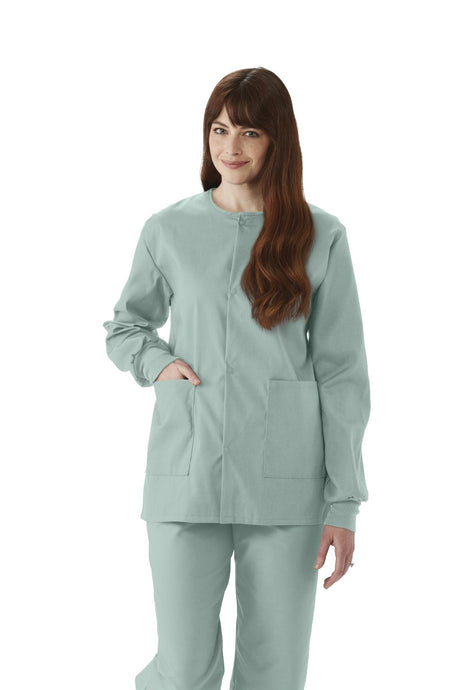 ComfortEase Unisex Crew-Neck Warm-Up Jackets