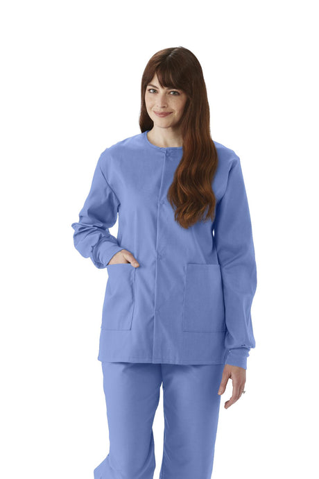 ComfortEase Unisex Crew-Neck Warm-Up Jackets