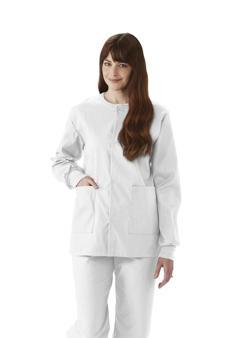 ComfortEase Unisex Crew-Neck Warm-Up Jackets