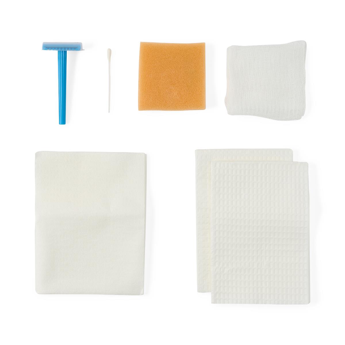 Dual-Compartment Shave Prep Trays
