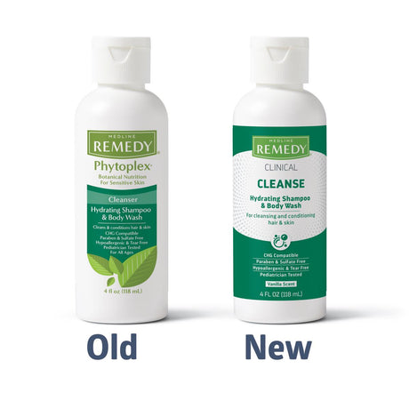 Medline Remedy Clinical Hydrating Shampoo and Body Wash