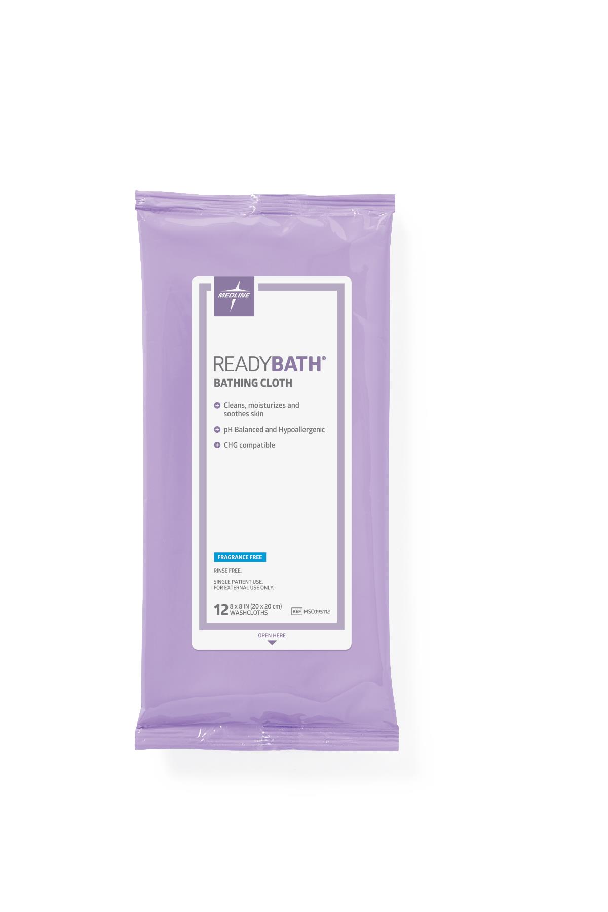ReadyBath Total Body Cleansing Standard Weight Washcloths