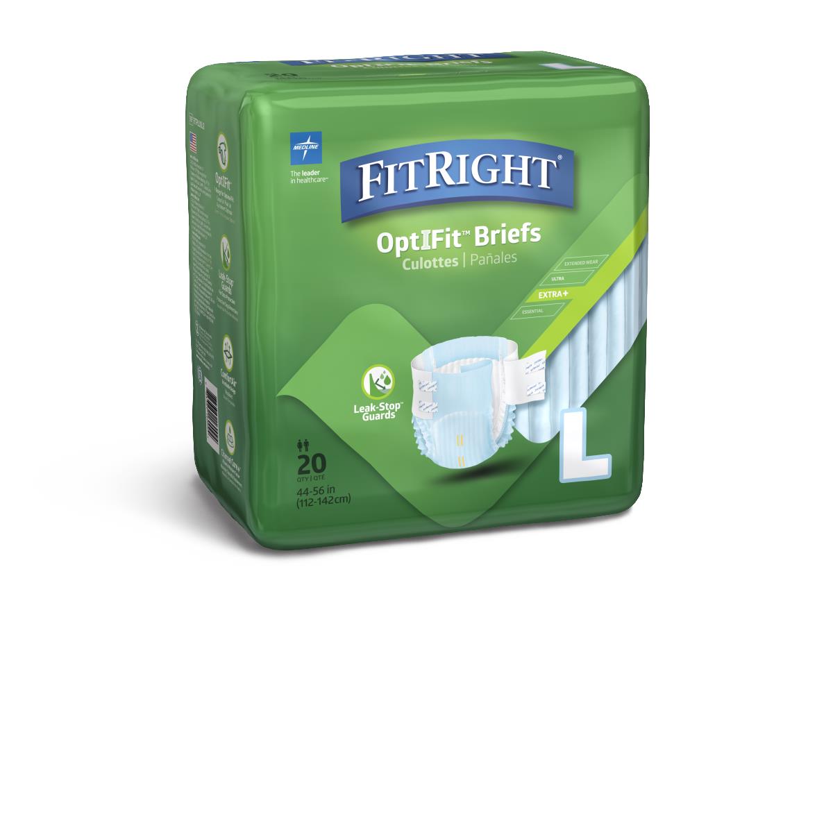 FitRight Plus Incontinence Briefs