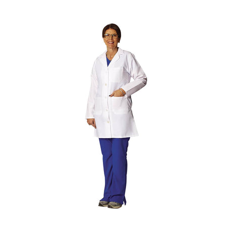 Medline Women's Classic Staff-Length Lab Coats
