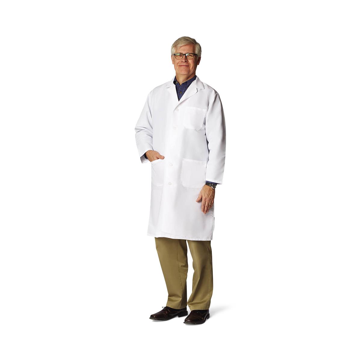 Medline Men's Full-Length Lab Coats