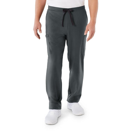 Clinton AVE Unisex Scrub Pants with 6 Pockets Charcoal