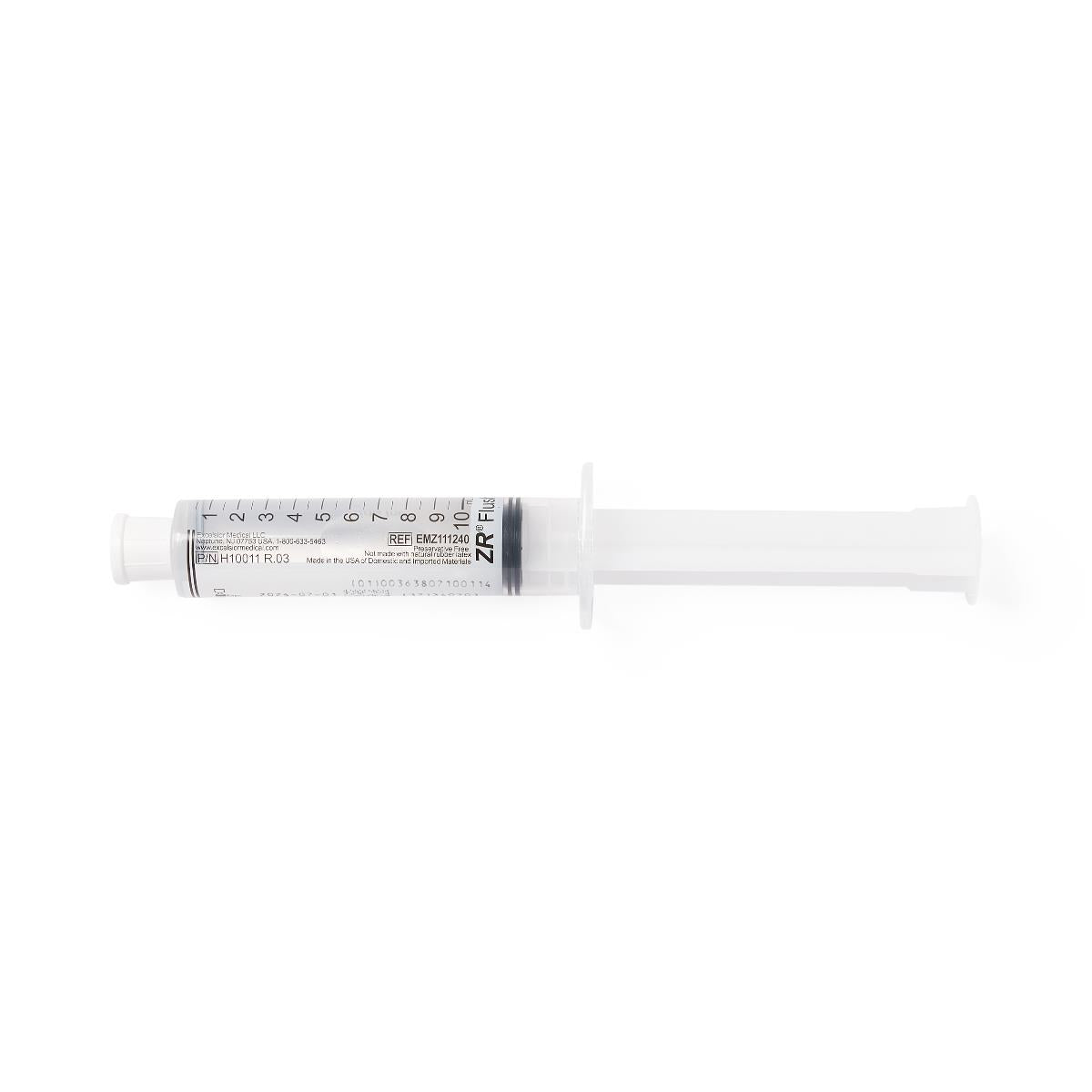 10 mL IV Flush Syringe Prefilled with 10 mL Saline