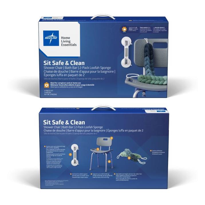 Medline Sit Safe and Clean Kit for Caregivers