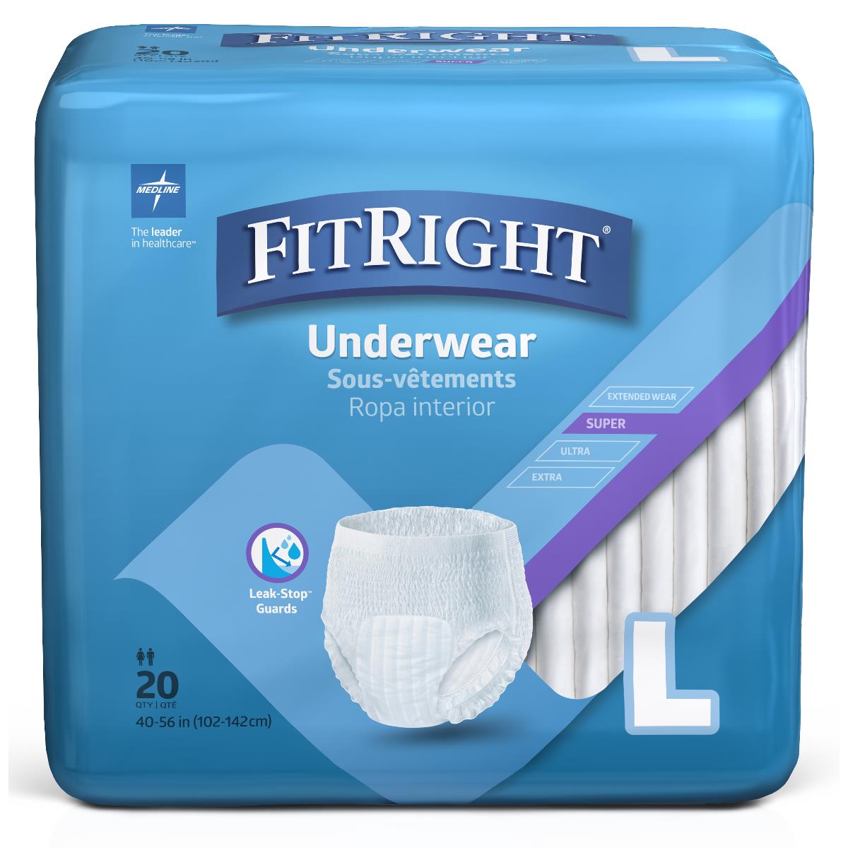 FitRight Super Adult Incontinence Underwear