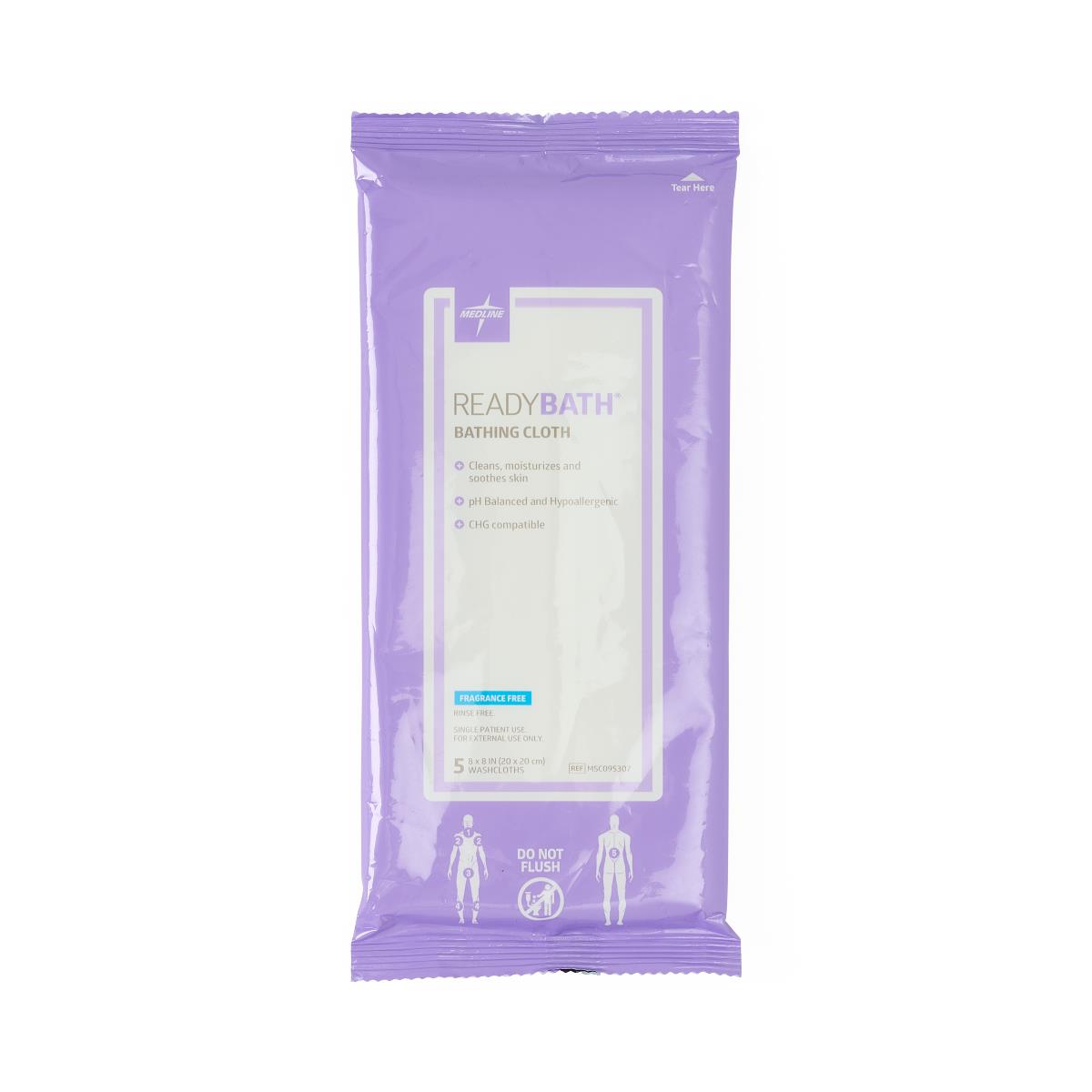 ReadyBath Total Body Cleansing Standard Weight Washcloths