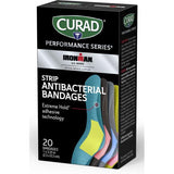 CURAD Performance Series IRONMAN Antibacterial Bandages