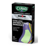 CURAD Performance Series IRONMAN Antibacterial Bandages