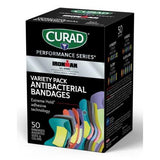 CURAD Performance Series IRONMAN Antibacterial Bandages