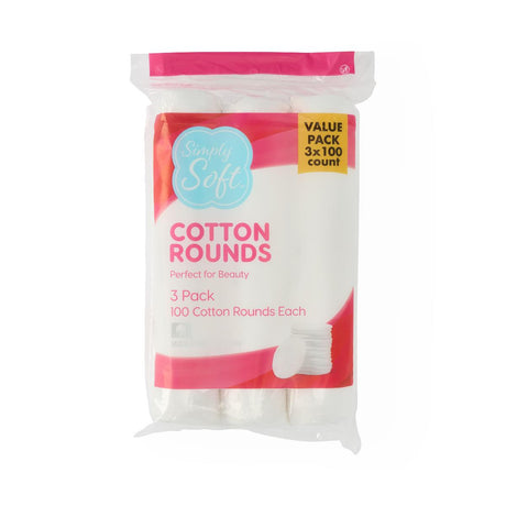 Medline Simply Soft Cotton Rounds