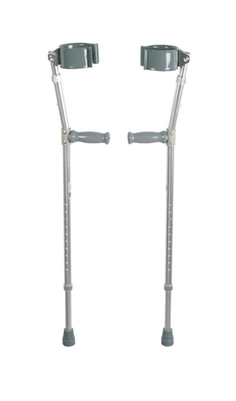 Lightweight Walking Forearm Crutches, Bariatric - 1 Pair