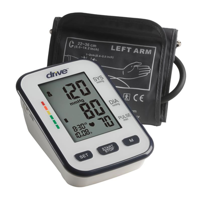 Automatic Deluxe Blood Pressure Monitor, Upper Arm - 1 Each