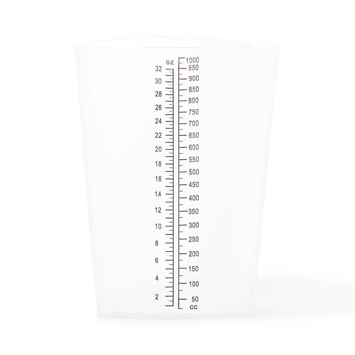 Medline Graduated Triangular Intake/Output Containers