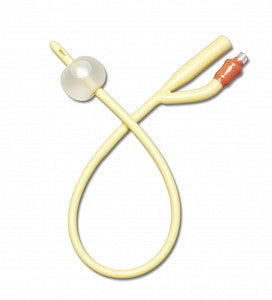 Bx/12  20Fr, 30Cc Silicone-Elastomer Coated Latex 2-Way Foley Catheter