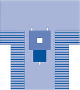 Pediatric Laparotomy Surgical T-Drape