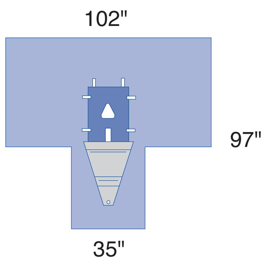 Sterile Laparoscopic Perineal Surgical Pack