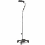 Canne en aluminium Medline Quadlite