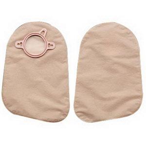 New Image Two-Piece Closed Pouch, Flange 2-1/4" (57Mm), Beige 9" (23Cm) - Box Of 30