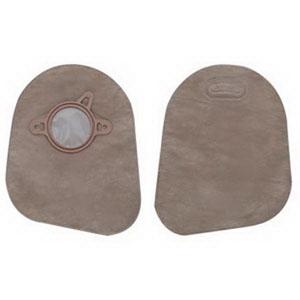 New Image Two-Piece Closed Mini Pouch, Flange 2-1/4" (57Mm), Beige 7" (18Cm) - Box Of 60