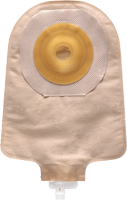 Premier One-Piece Urostomy Pouch, Pre-Cut Stoma Opening 1-3/8" (35Mm), Beige 9" (23Cm) - Box Of 5