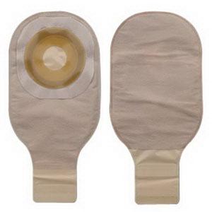 Premier One-Piece Drainable Pouch, Pre-Cut Stoma Opening 1" (25Mm), Transparent 12" (30Cm),  Lock 'N Roll Closure - Box Of 10